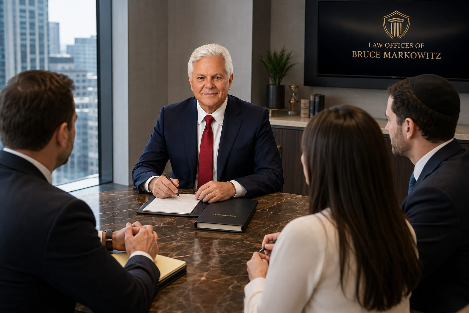 Bruce Markowitz reviewing paymaster agreements with parties to a transaction